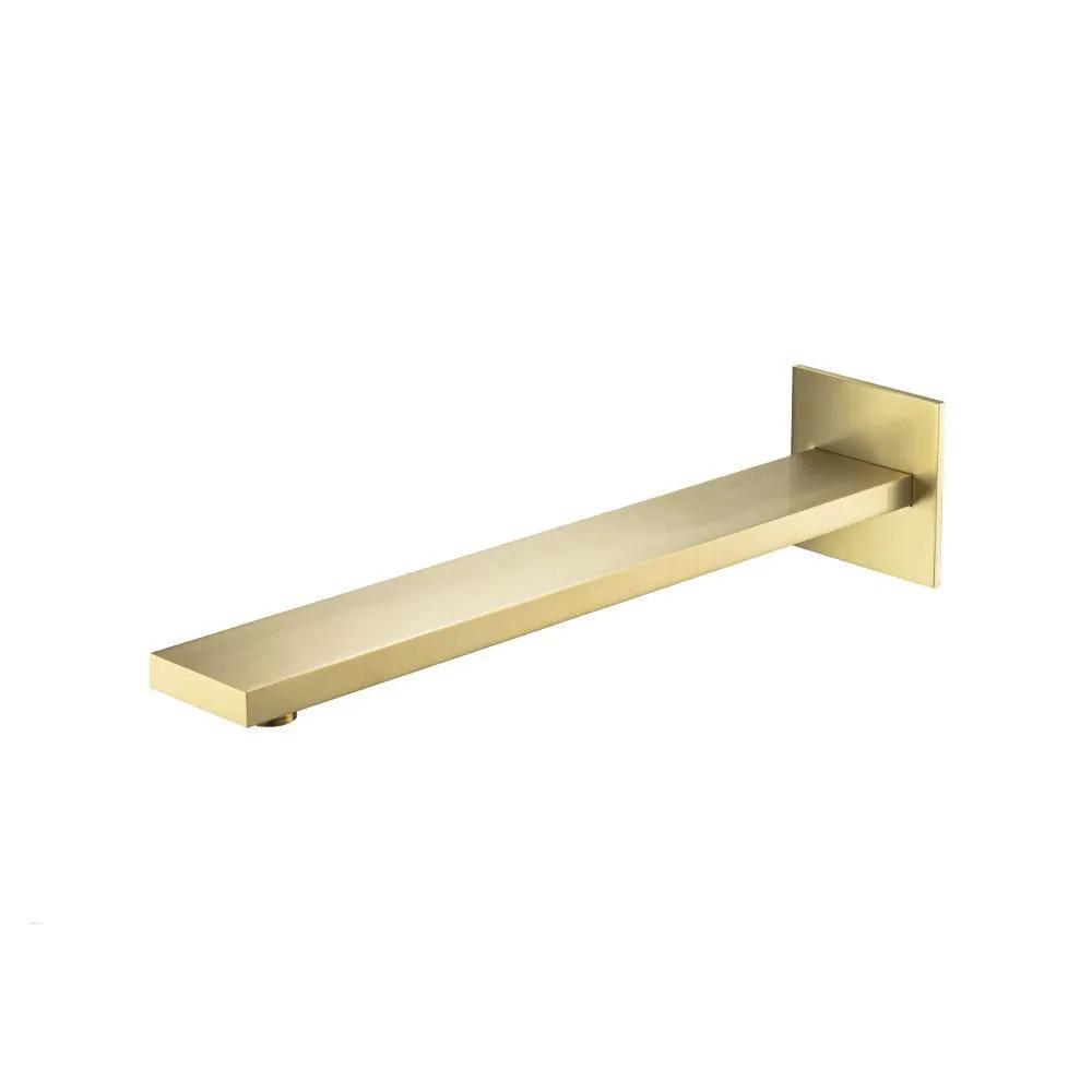 Flusso Wall Mount Shower Arm - 16" (400mm) - with Flange by Flusso