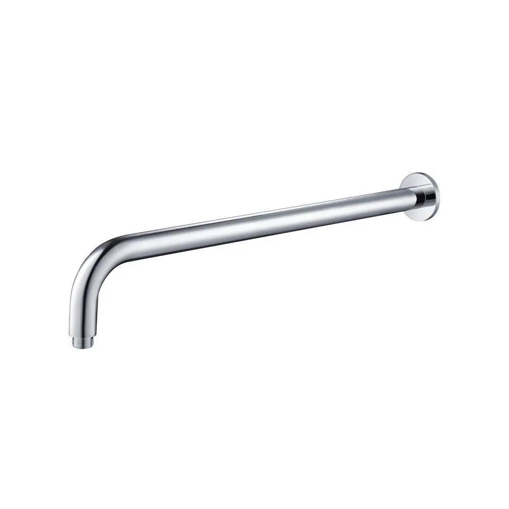 chrome shower arm