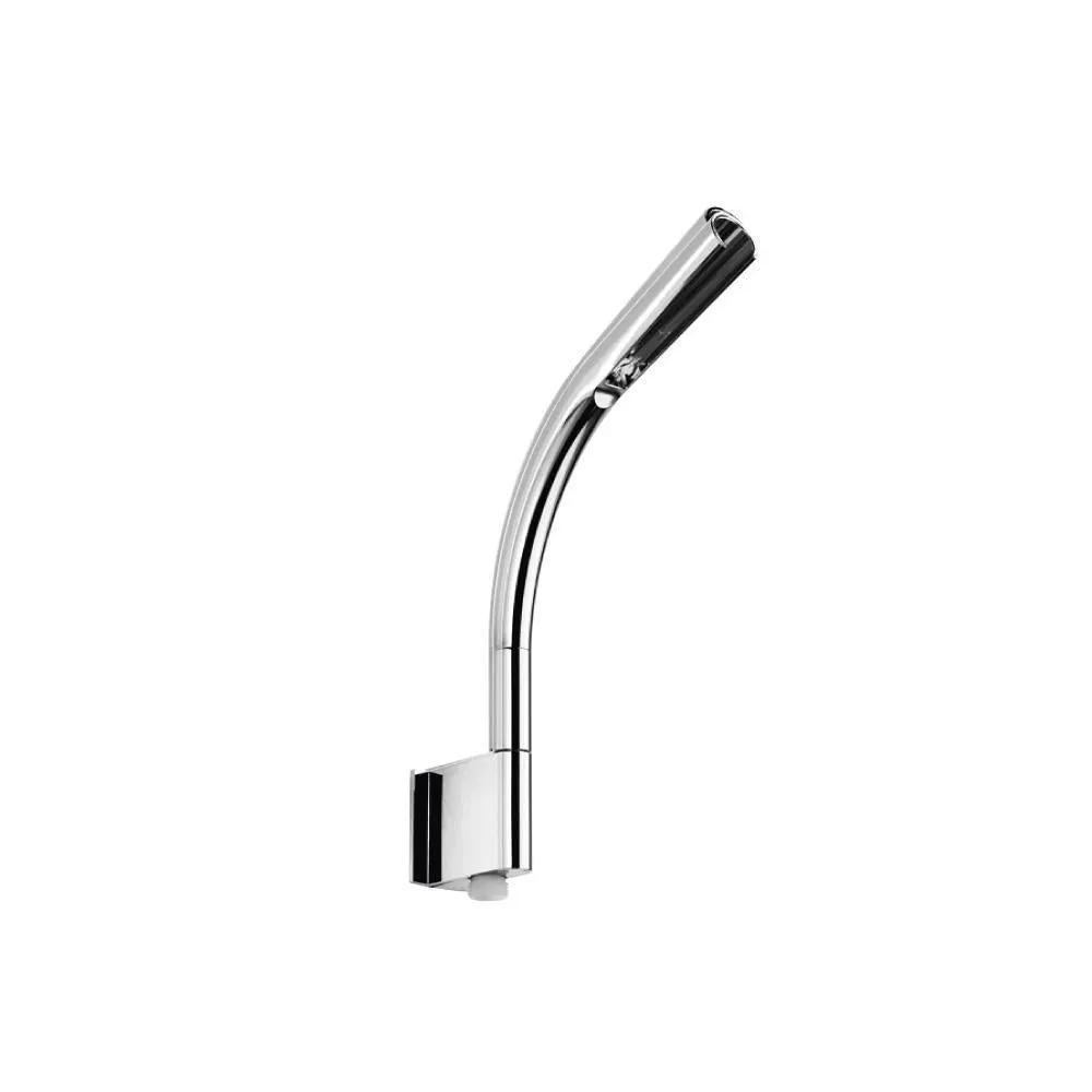 chrome shower arm
