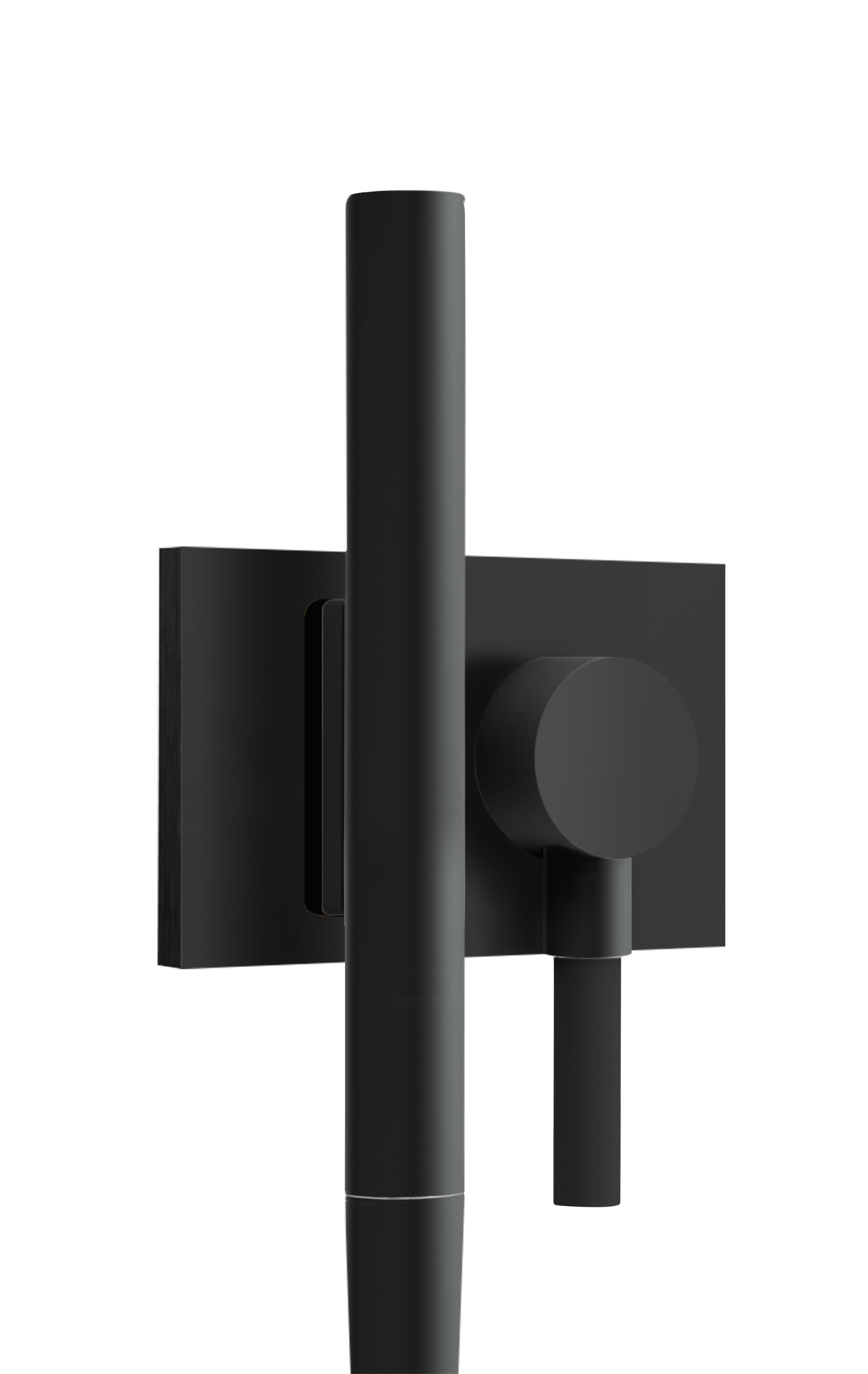 Aquabrass Magnetic Handshower Set with Square Flange by Aquabrass
