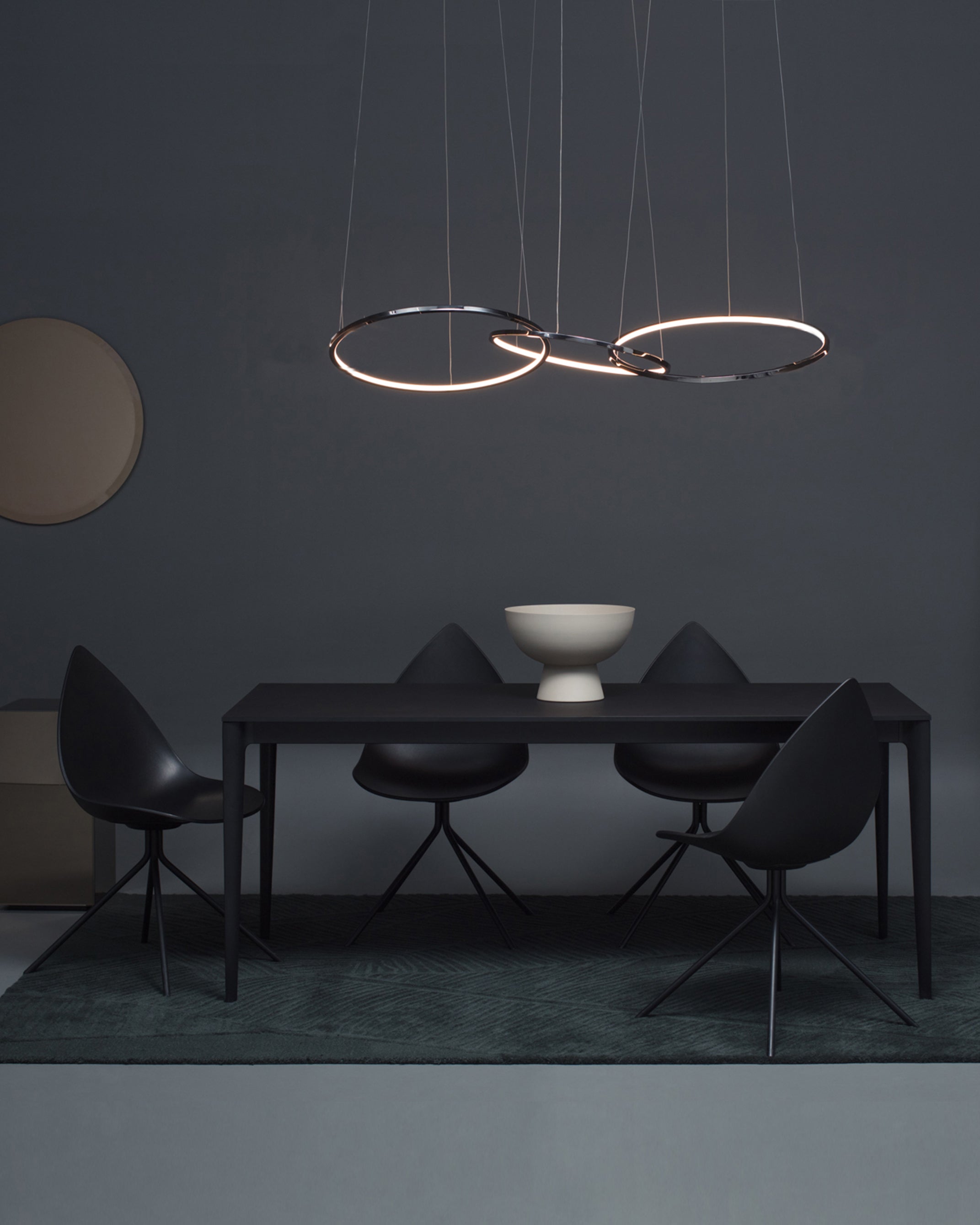dark reflex chandelier
