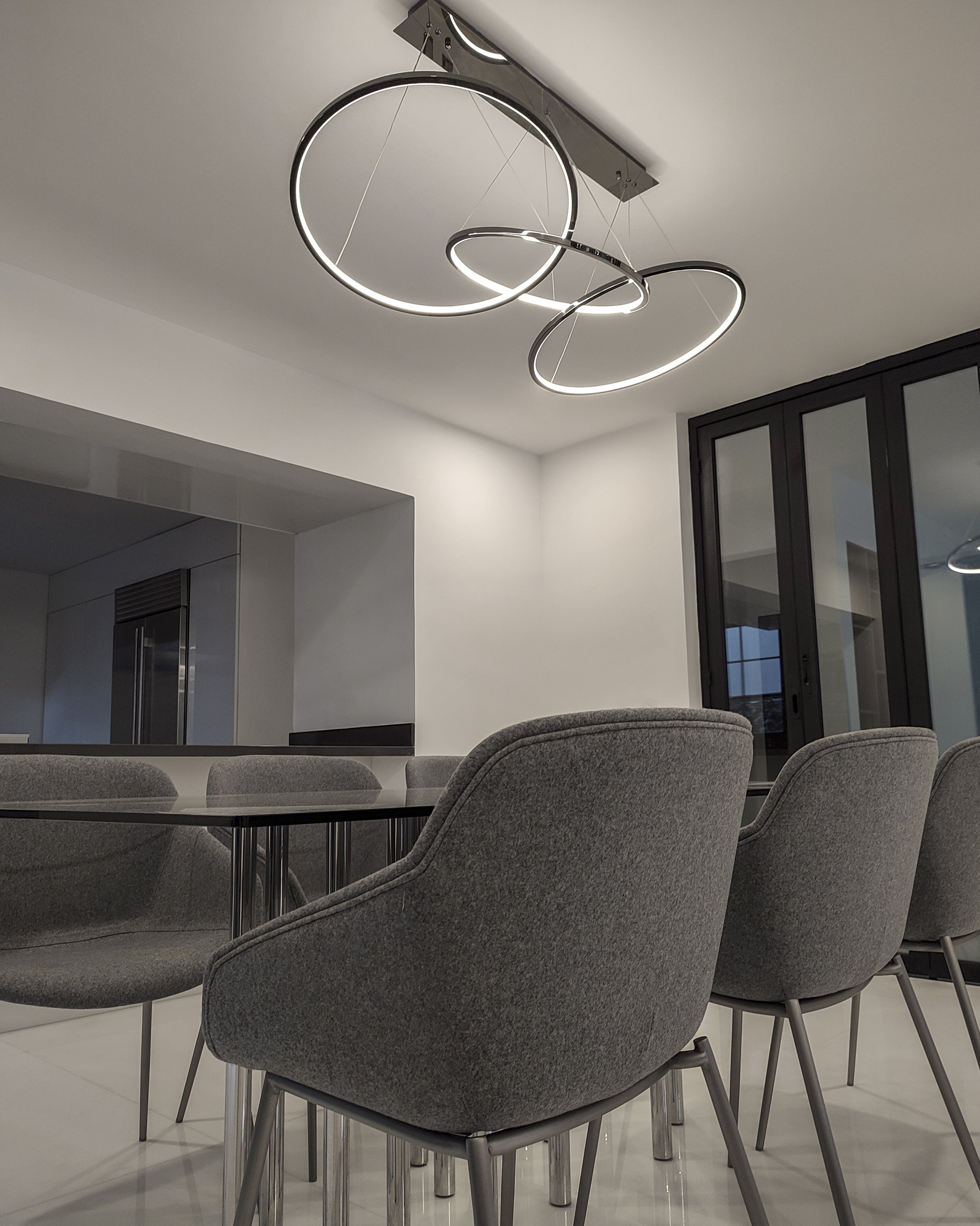 dark reflex chandelier