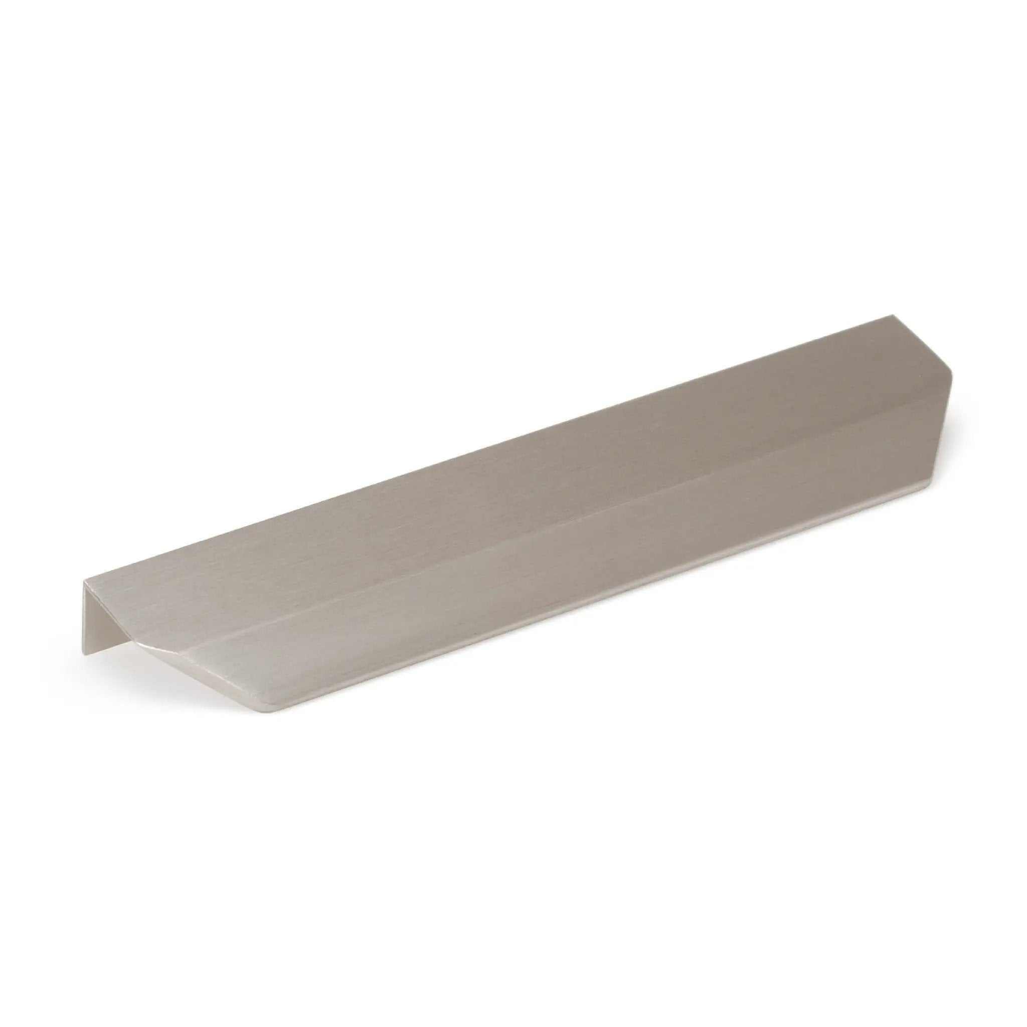 satin nickel ova top pull