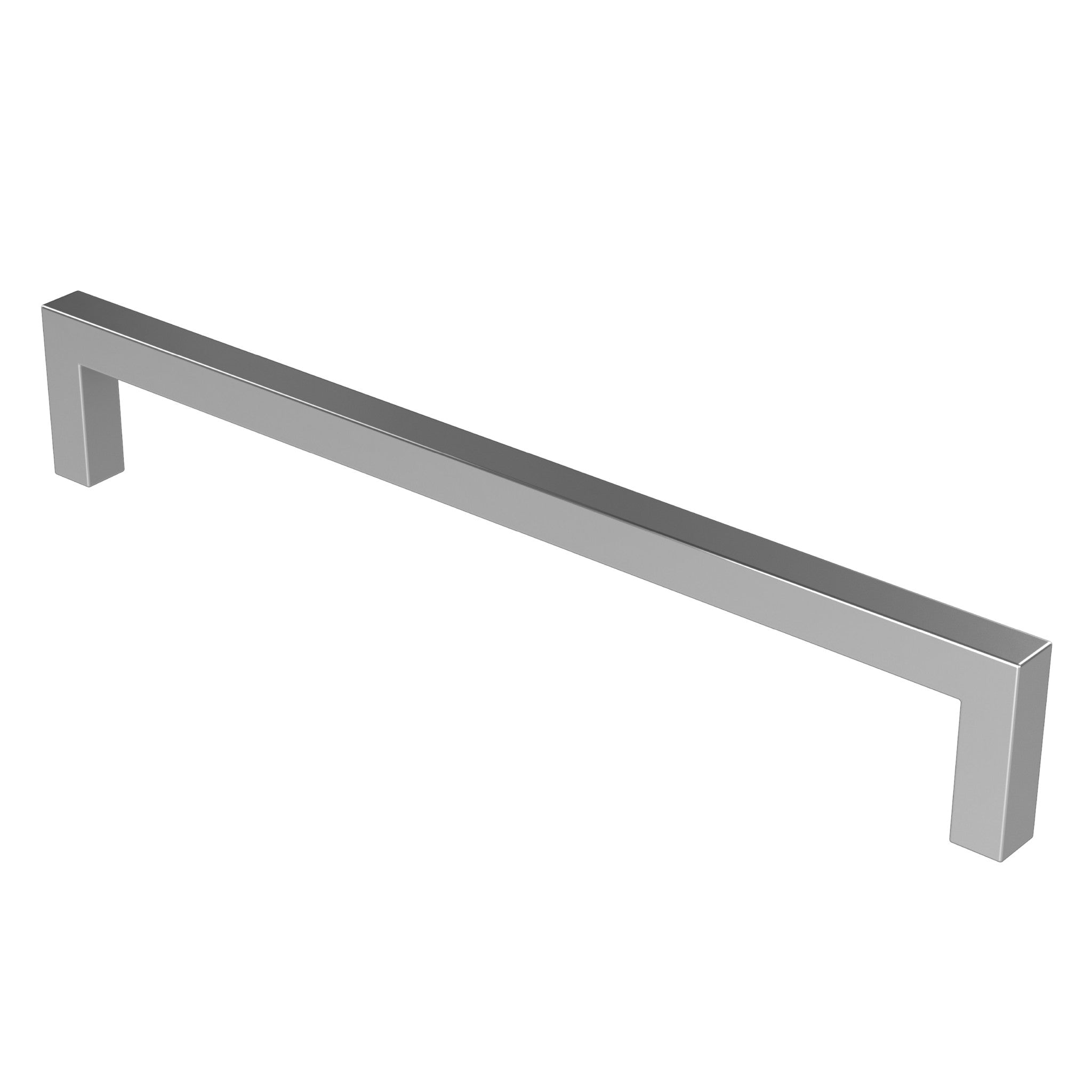 satin nickel square pull