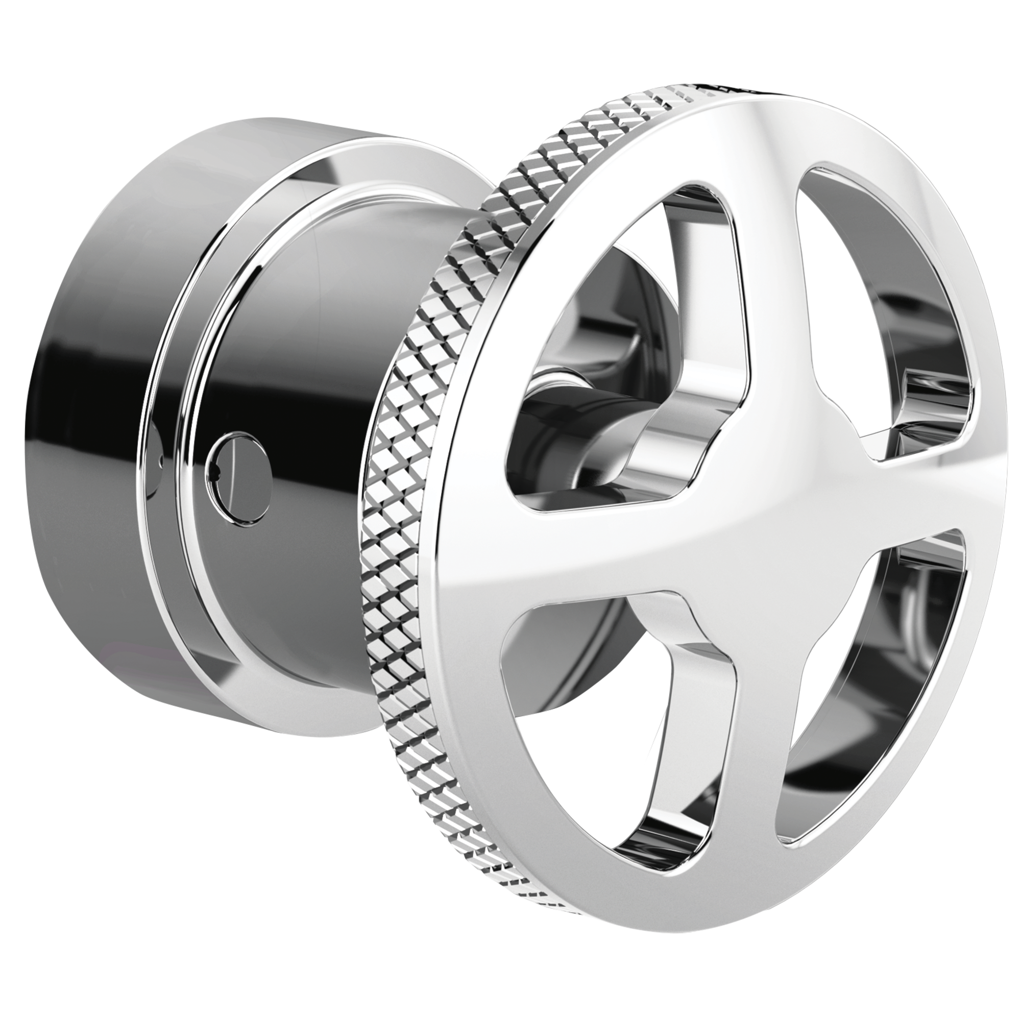 chrome handle kit