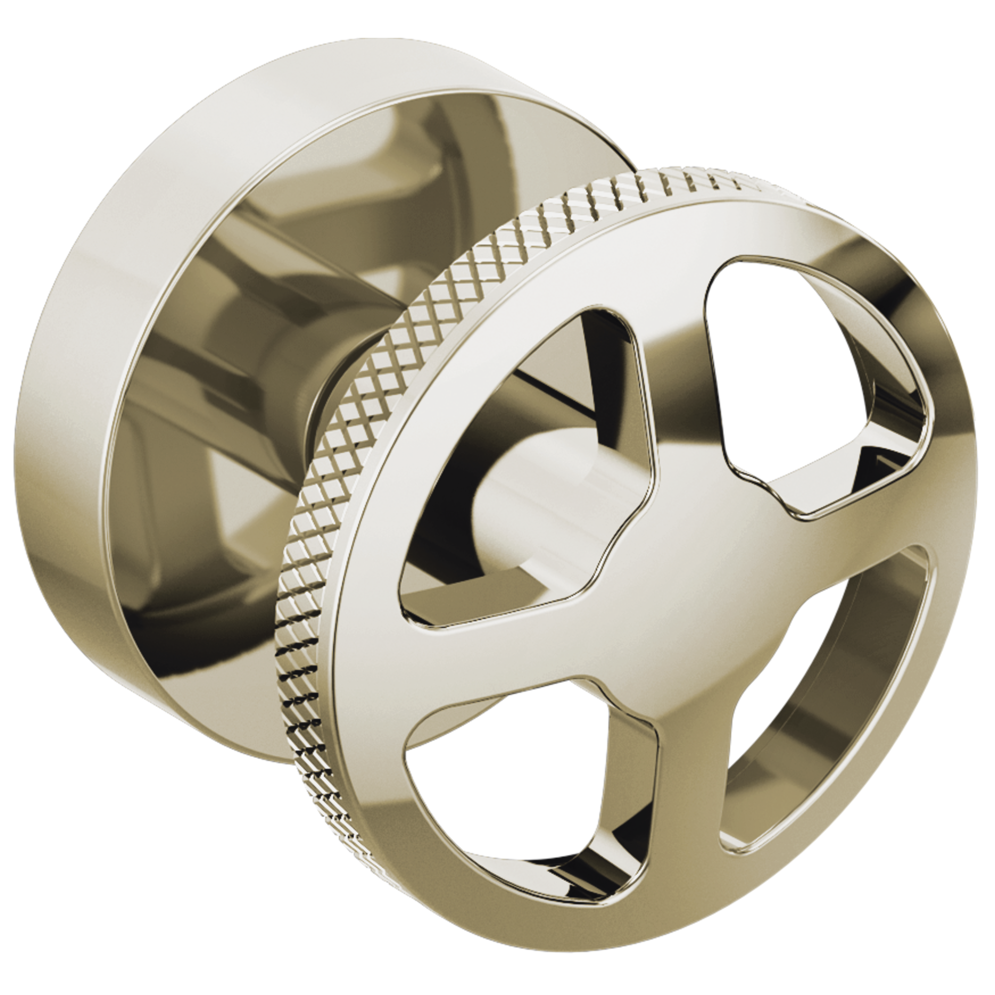 polished nickel handle kit