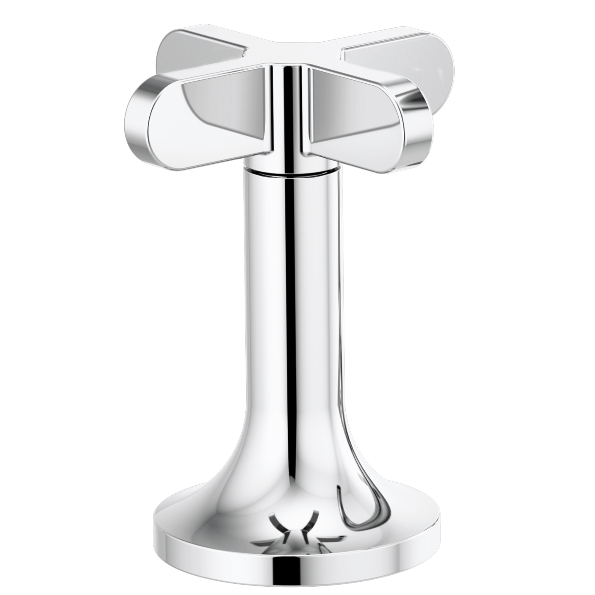 chrome cross handle