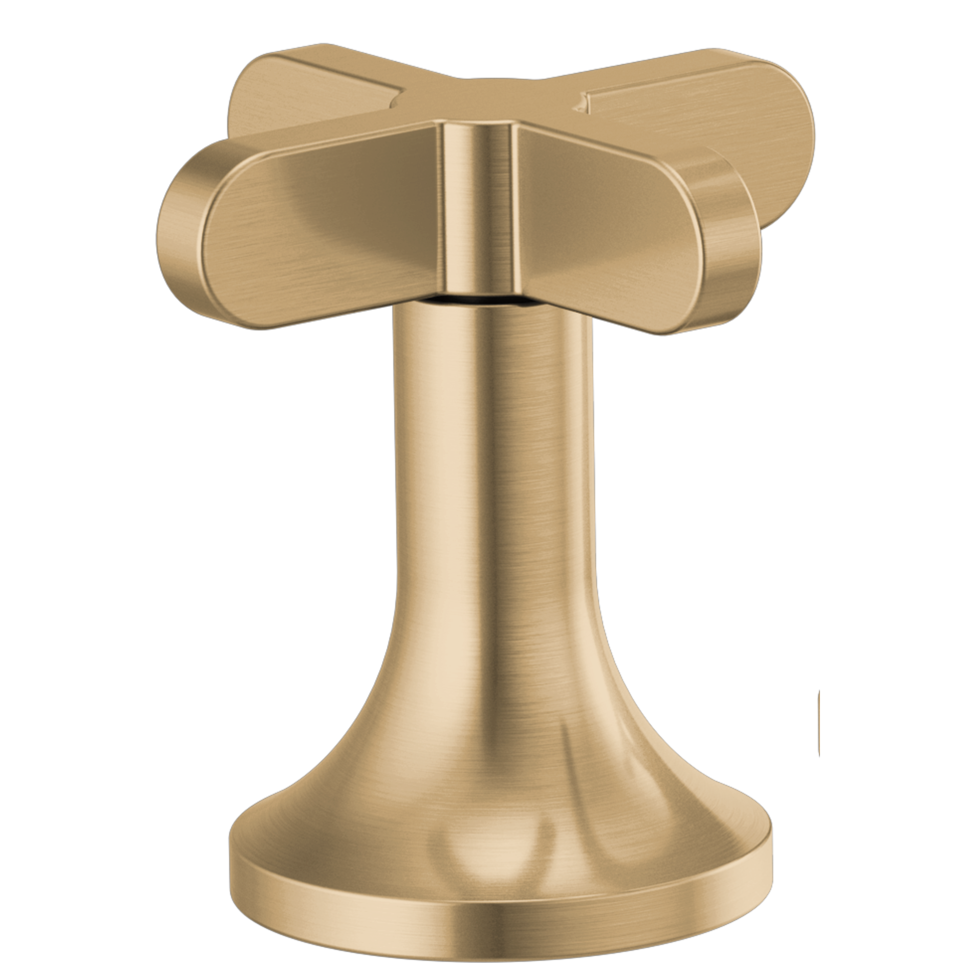 luxe gold cross handle