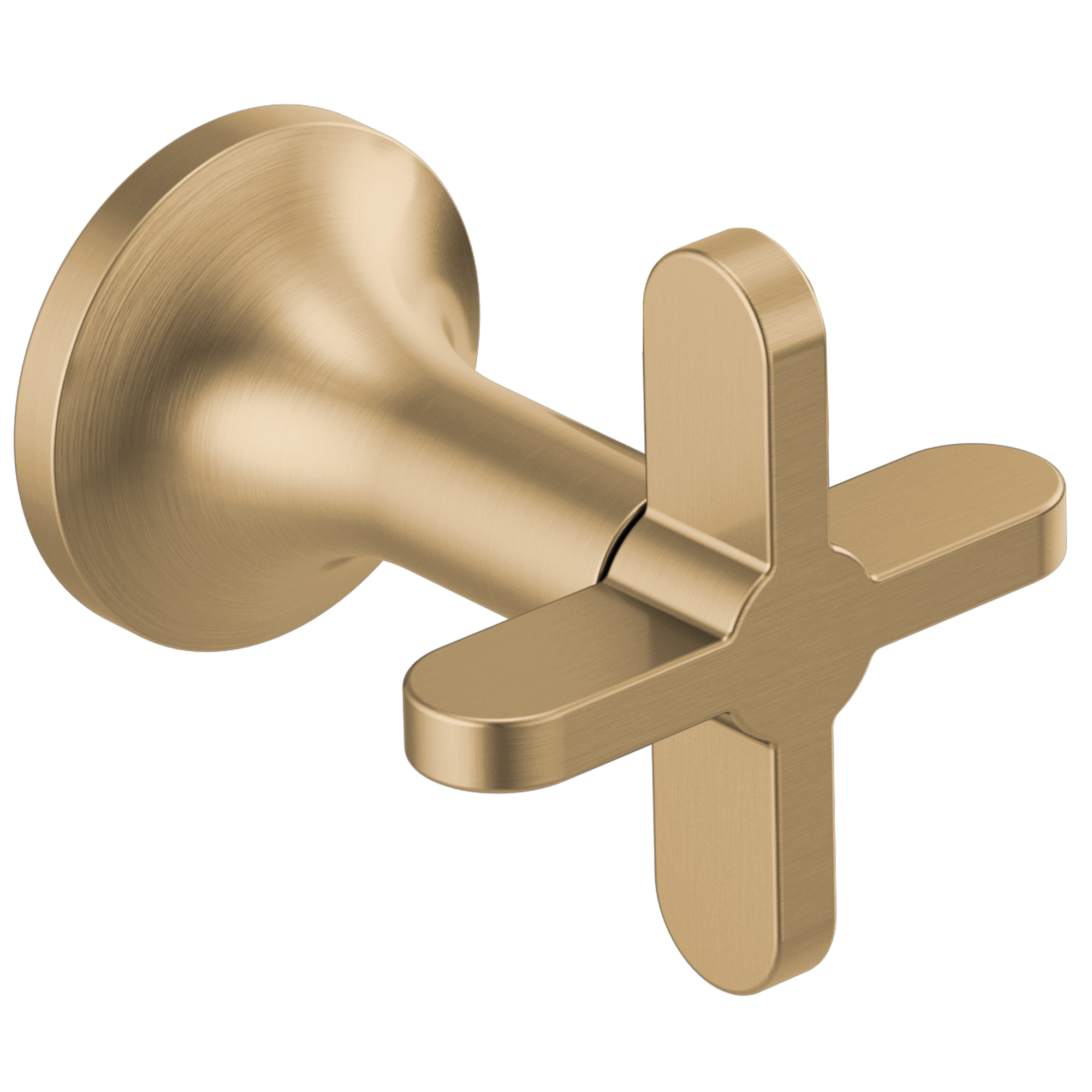 Brizo Odin Wall Mount Tub Filler Cross Handles