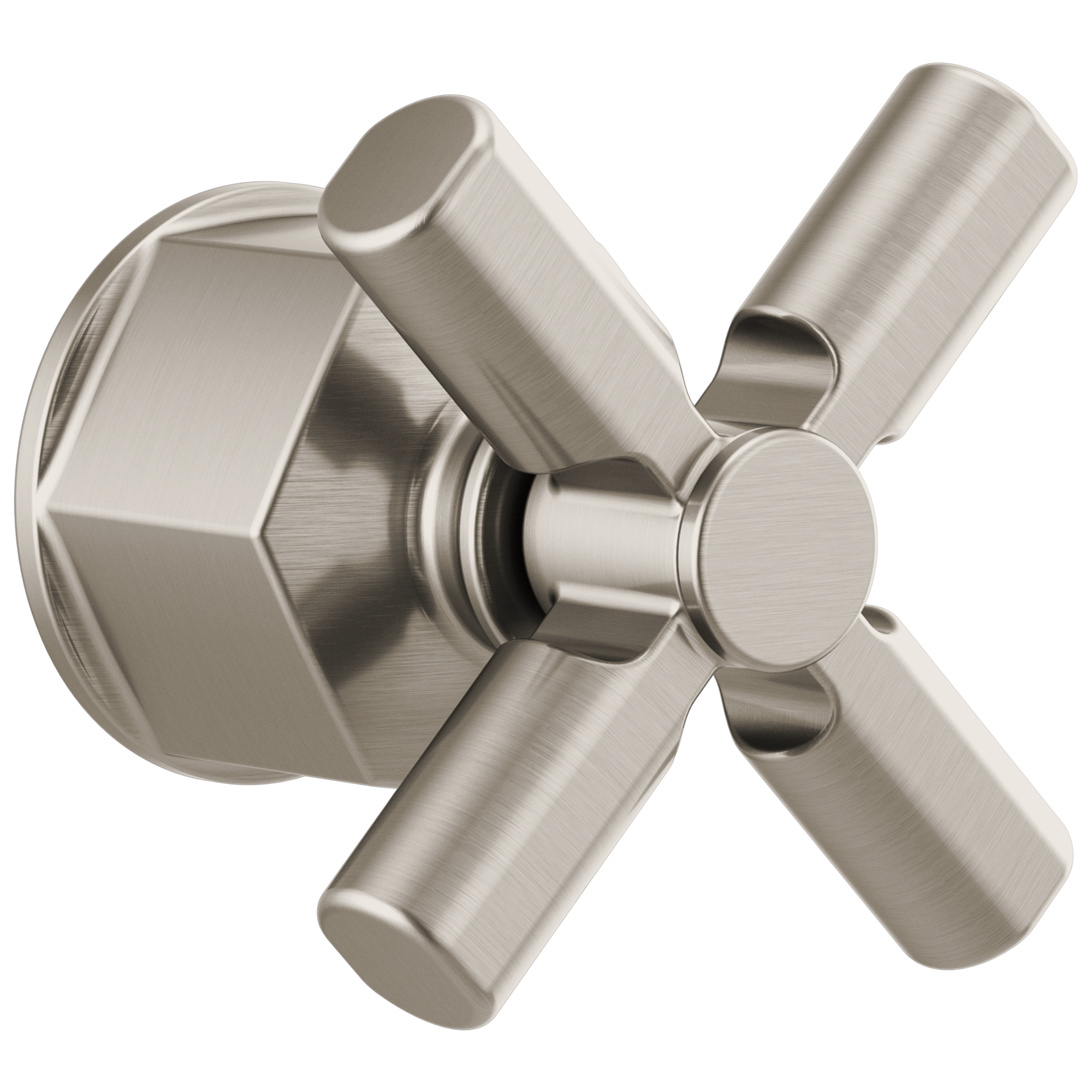 Brizo Invari Single-Handle Floor Mount Tub Filler Cross Handle Kit by Brizo