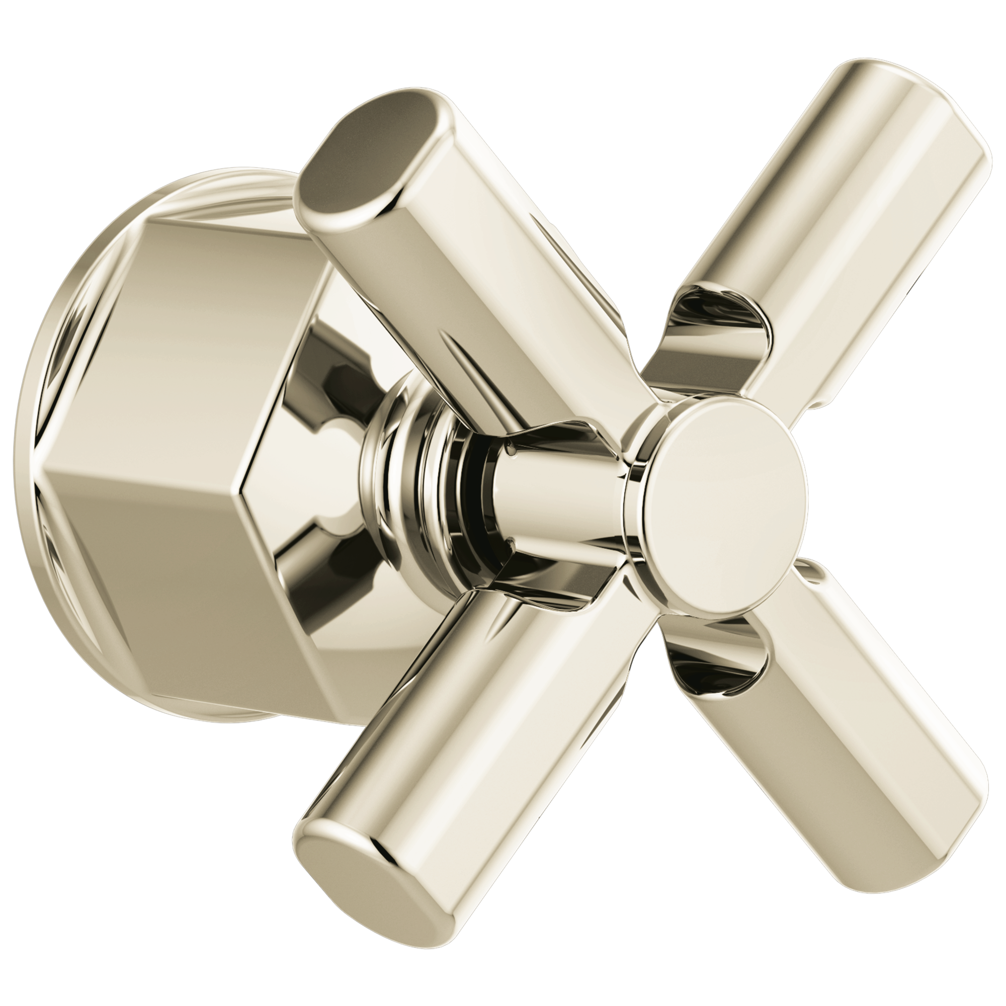 Brizo Invari Single-Handle Floor Mount Tub Filler Cross Handle Kit by Brizo