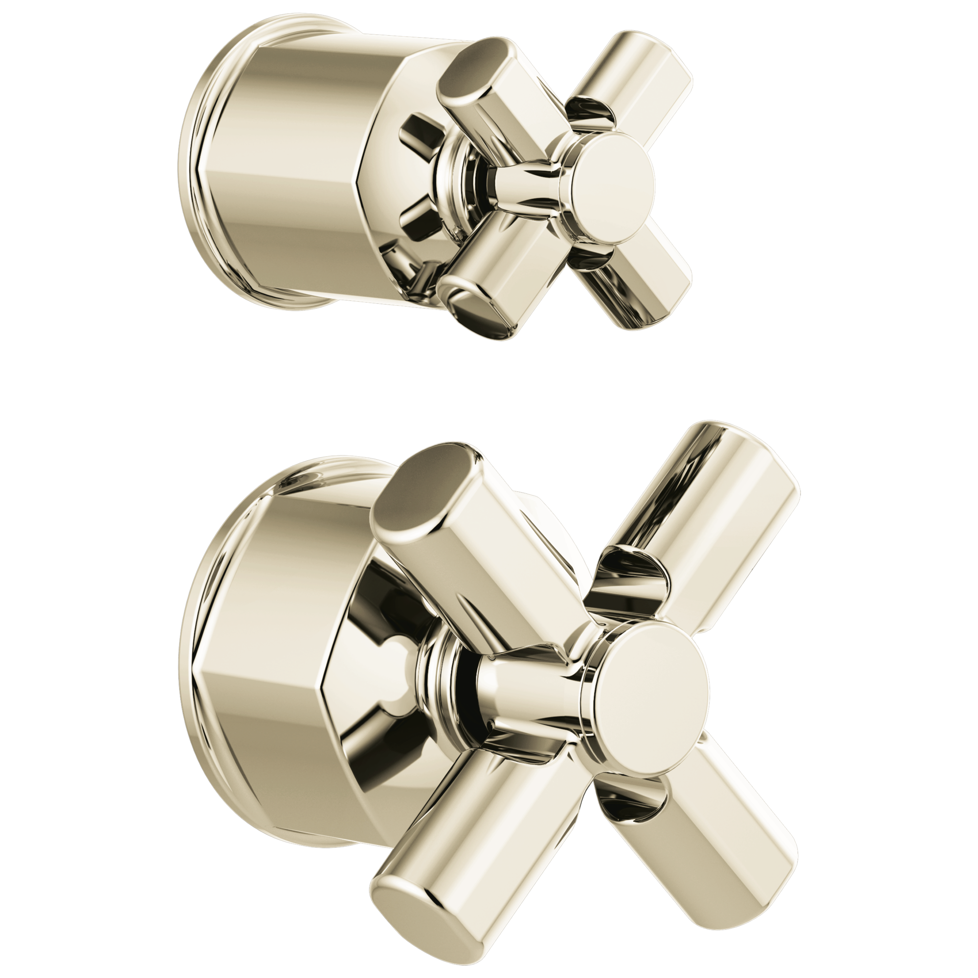 polished nickel handle kit