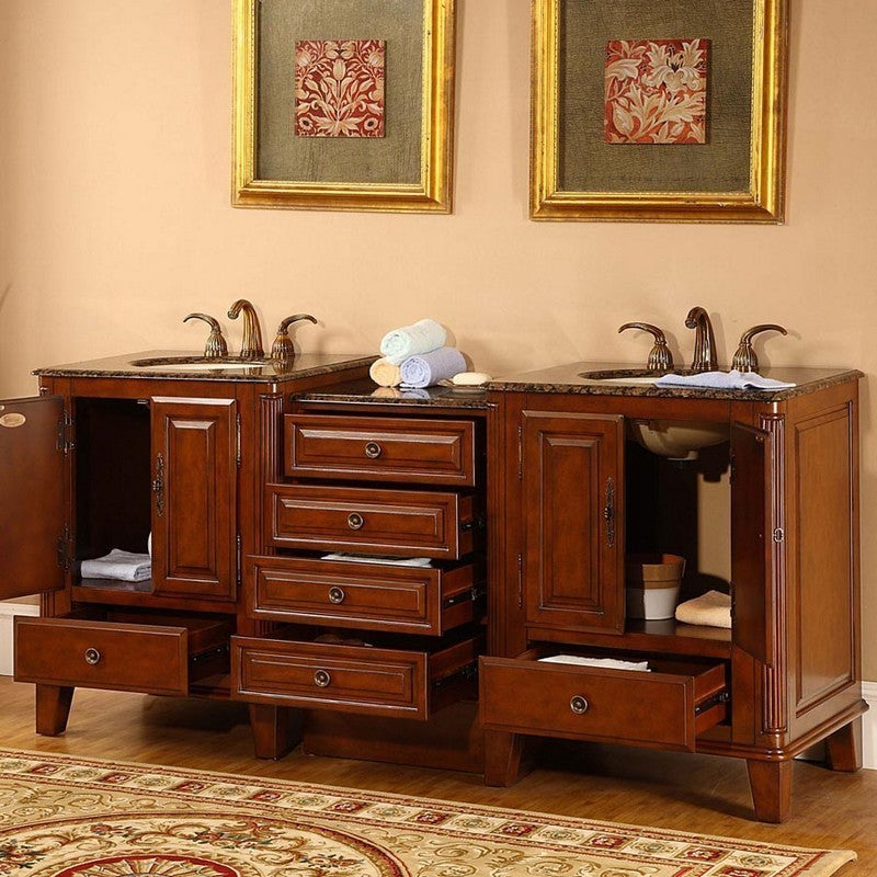 special walnut vanity