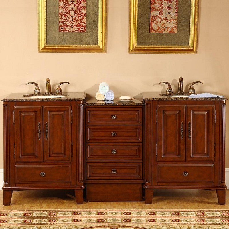 special walnut vanity