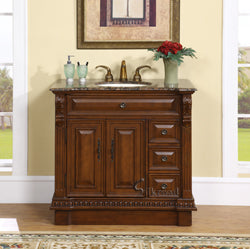 english chestnut vanity