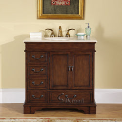 english chestnut vanity