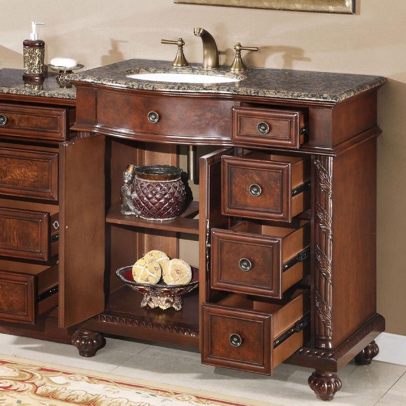 english chestnut vanity
