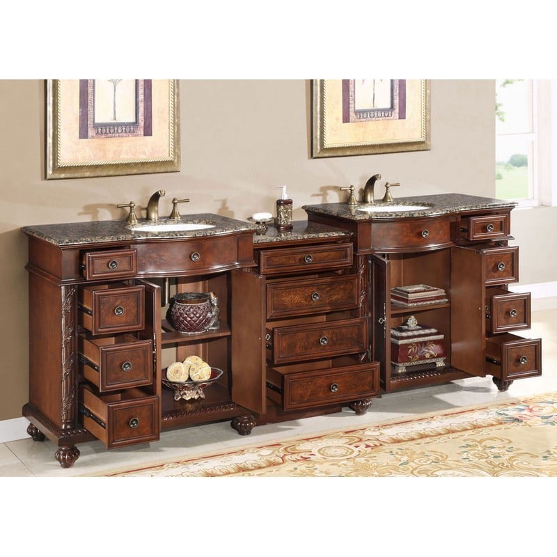 english chestnut vanity