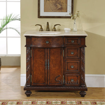 english chestnut vanity