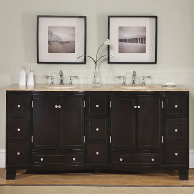 dark espresso vanity
