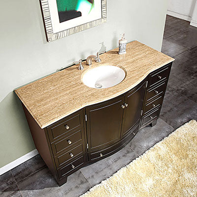 dark espresso vanity