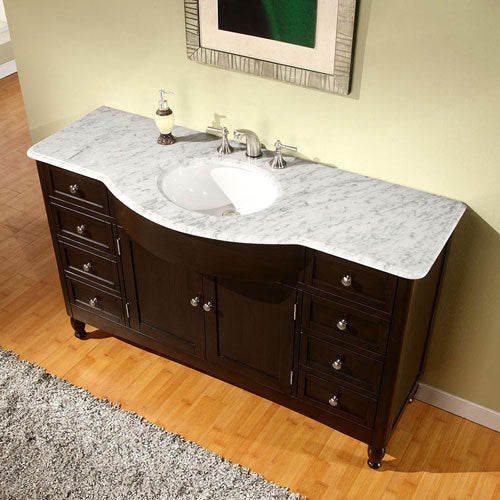 dark walnut vanity