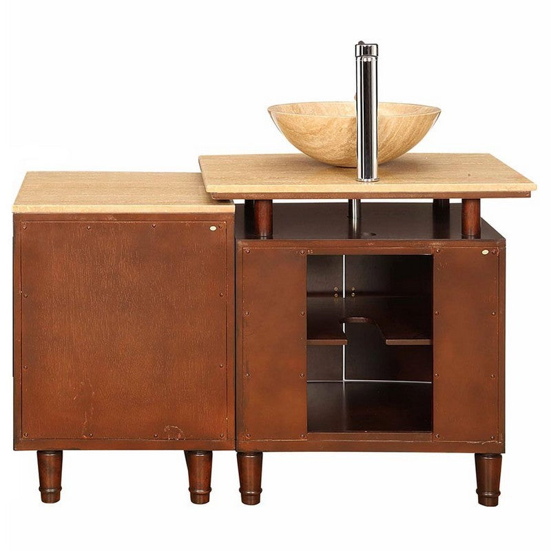 dark chestnut vanity