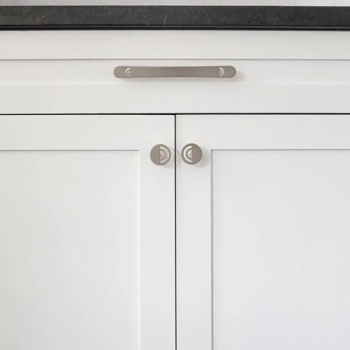 satin nickel pull