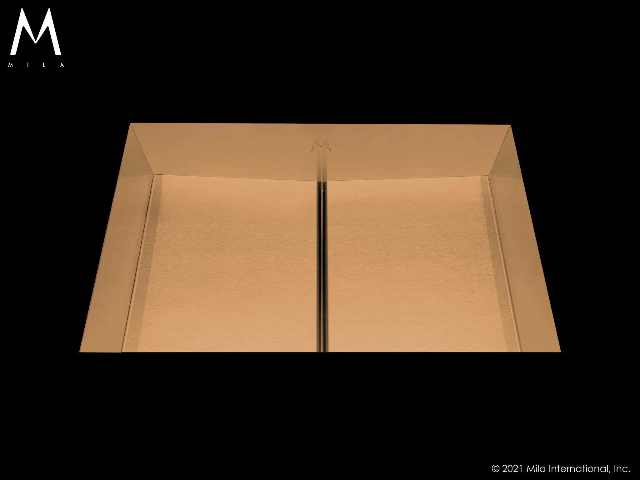 MILA FLATIRON Bathroom Under Mount 22 x 15 Bathroom Sink by Mila International