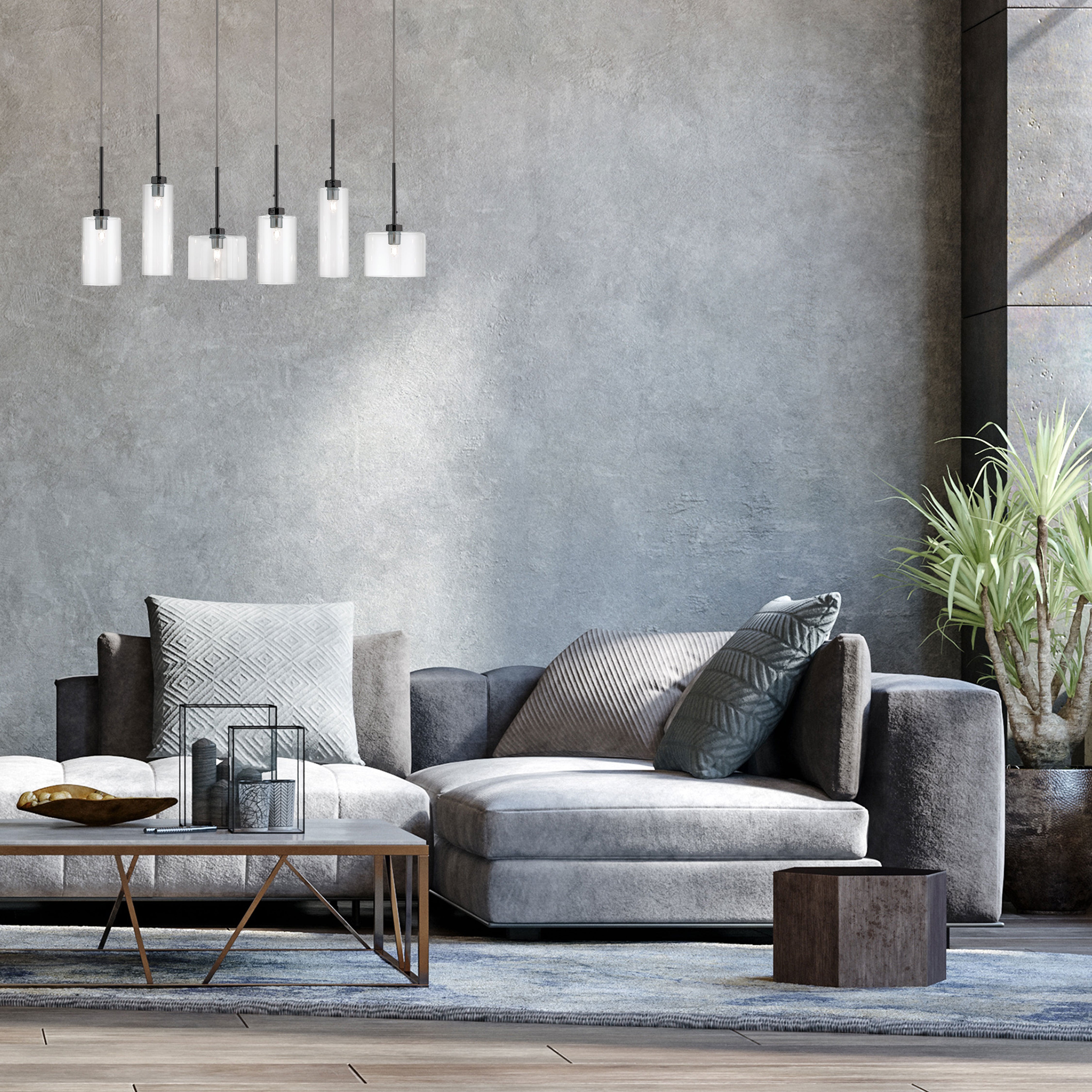 matte black pendants