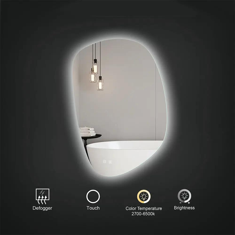 lit mirror