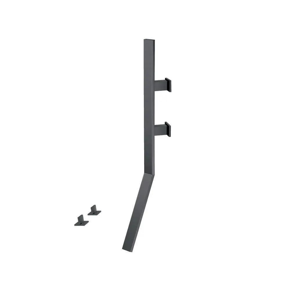 Flusso Infinity Wall Mount Faucet with Deck Handles by Flusso