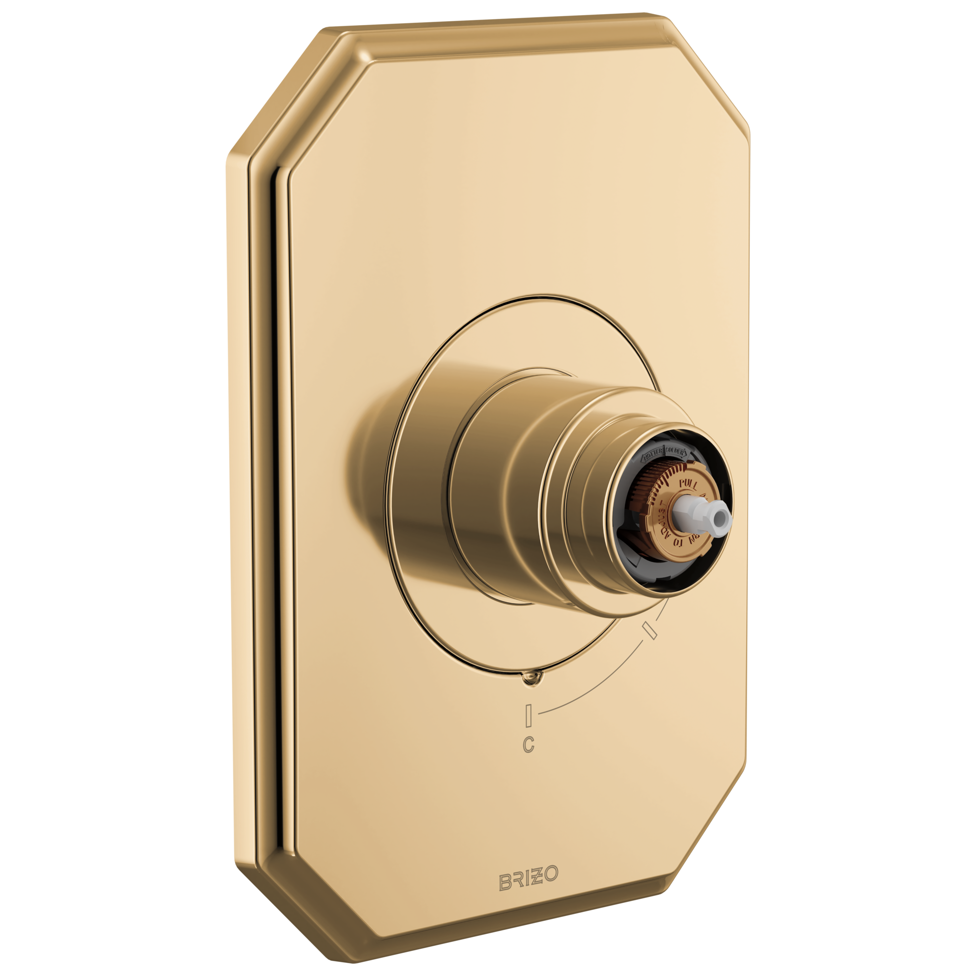 Brizo Beauclere Pressure Balance Valve Only Trim - Less Handle by Brizo