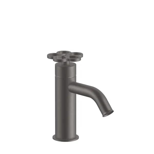 matte gun metal pvd washbasin mixer