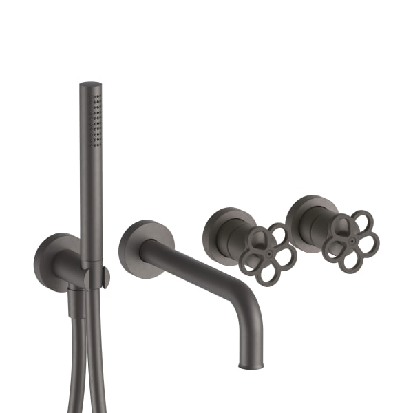 matte gun metal pvd faucet