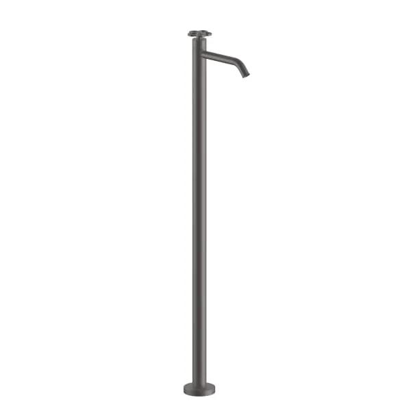 matte gun metal pvd washbasin mixer