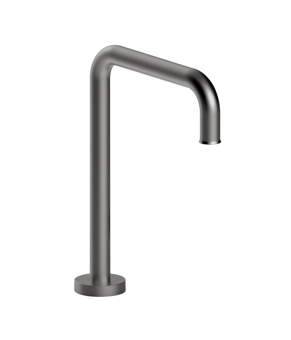 matte gun metal pvd spout