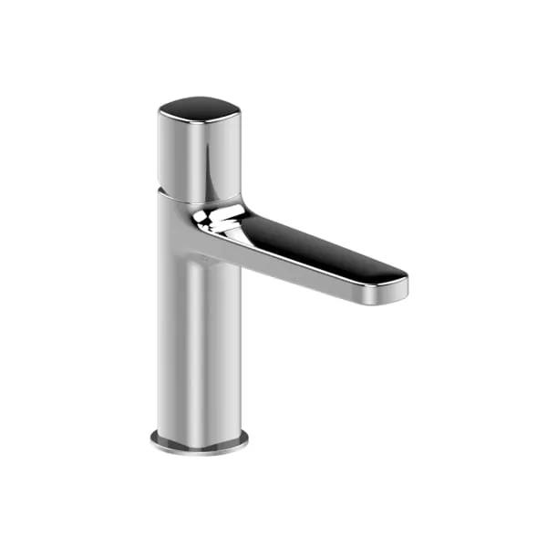 chrome washbasin mixer