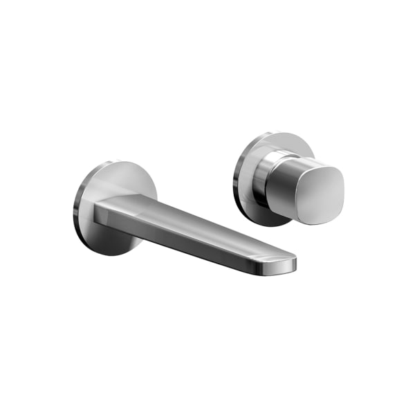 chrome washbasin mixer