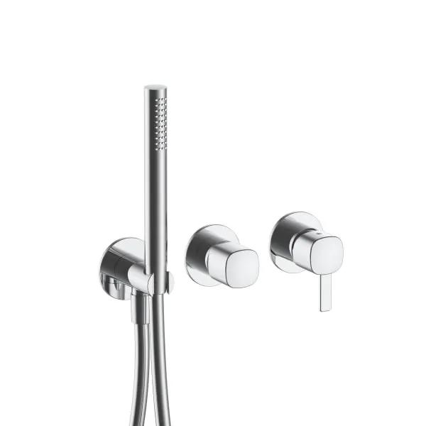 chrome shower