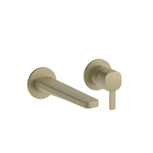 Fantini Lame Wall Mount Washbasin Mixer by Fantini