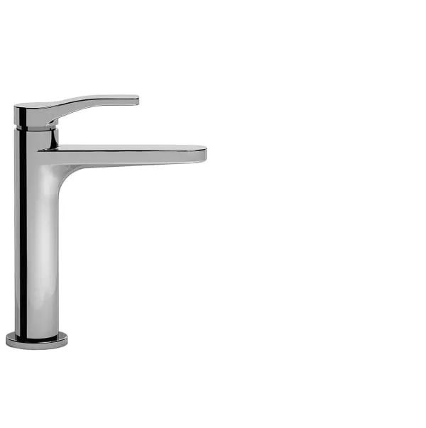 chrome washbasin mixer
