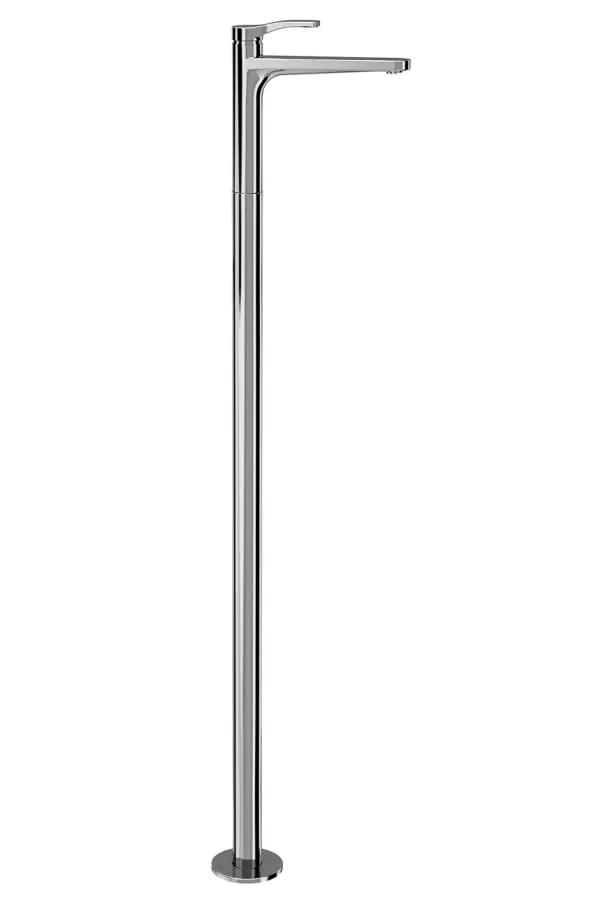 chrome washbasin mixer