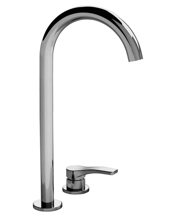 chrome faucet