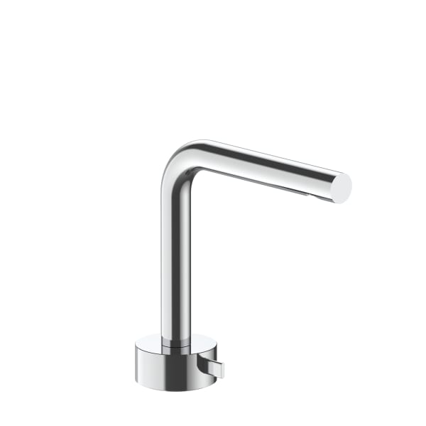 chrome washbasin mixer