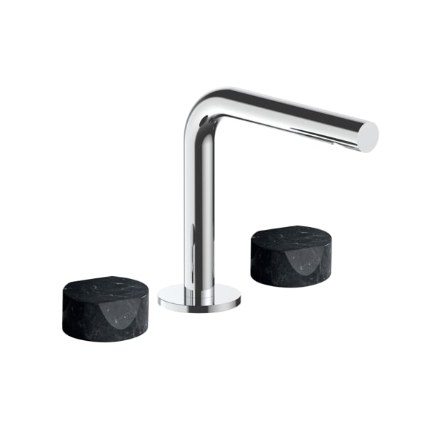chrome washbasin mixer