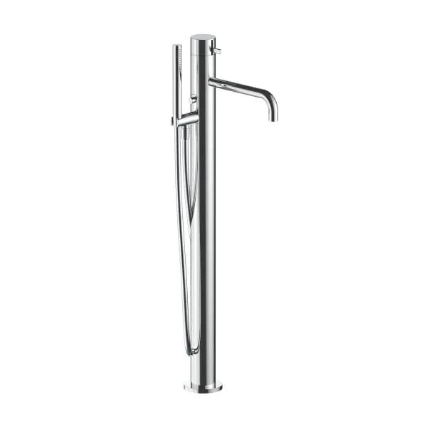 chrome tub filler