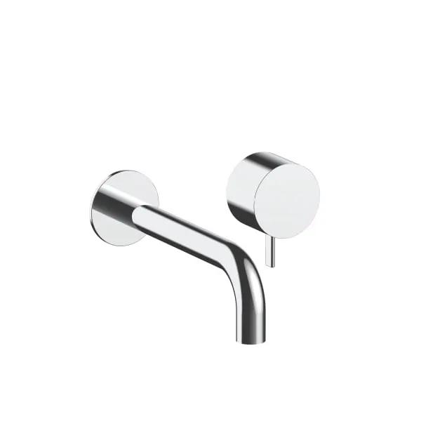 chrome washbasin mixer