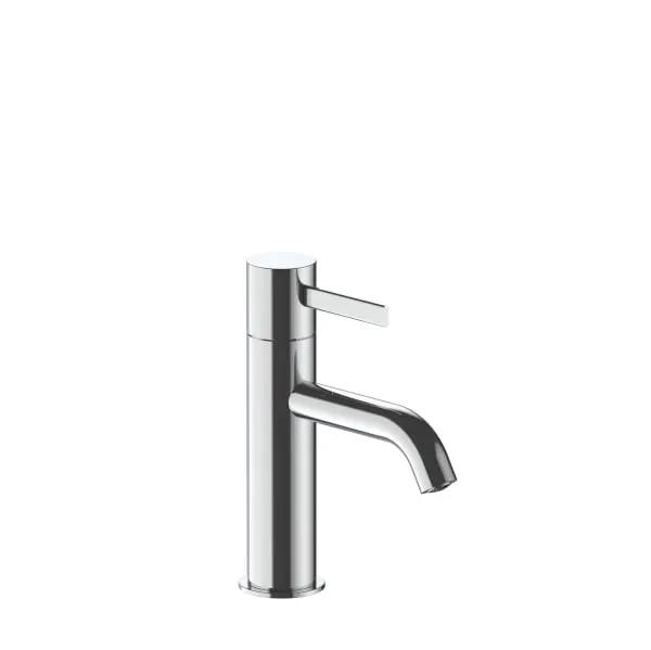 chrome washbasin mixer