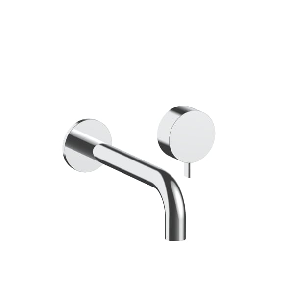 chrome washbasin mixer